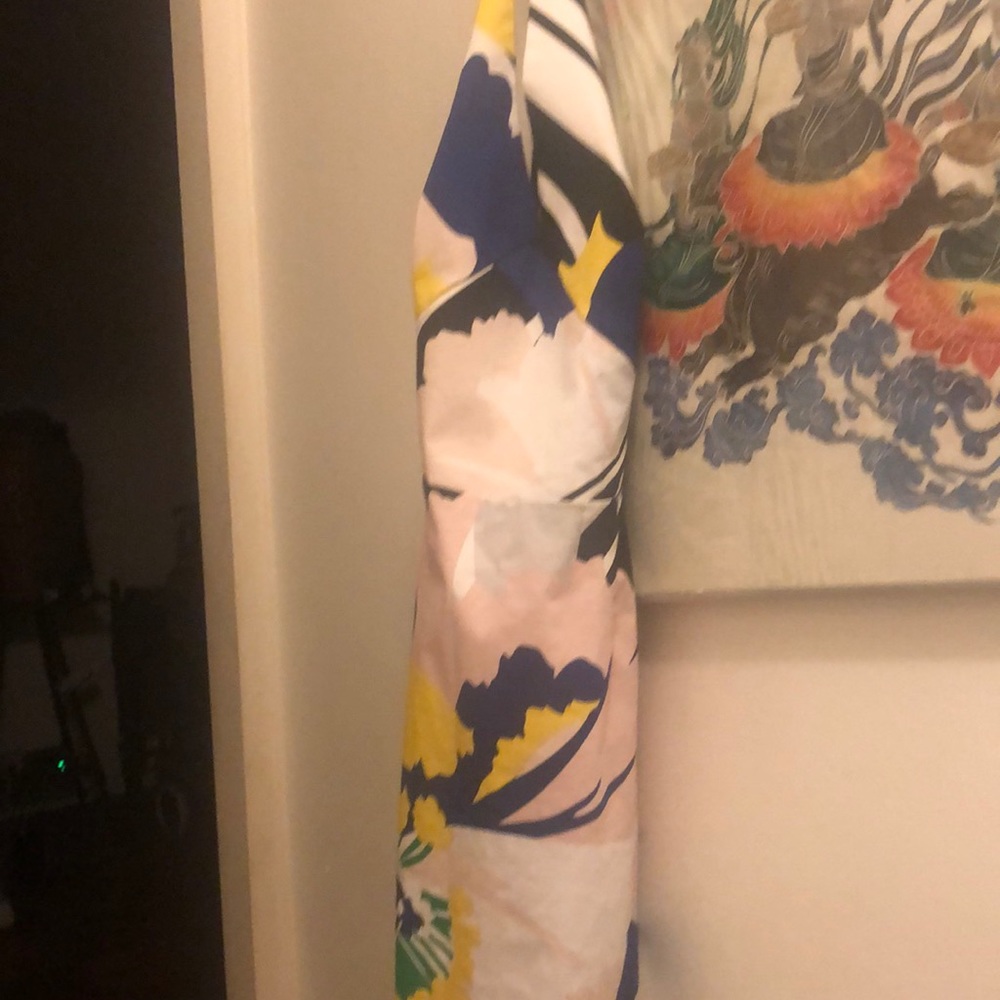 Karen Millen new open-back light, comfortable evening/casual midi dress.